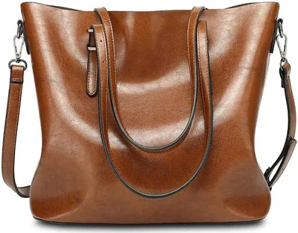 Pahajim Women's Leather Satchel Bag