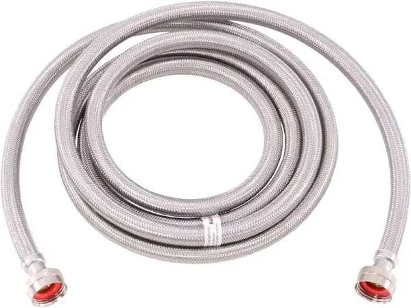 Eastman 10-ft 3/4-in FHT Inlet x 3/4-in FHT Outlet Washing Machine Connector