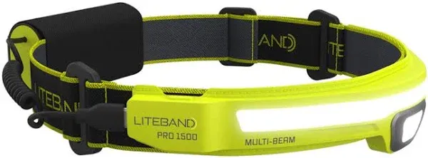 Liteband PRO1500 Multi-Beam Personal LED Headlamp, 1500 Lumen 210-Degree Wide...