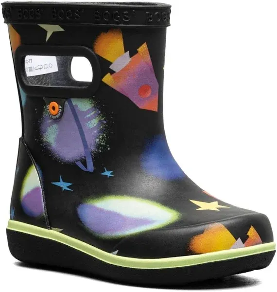 Bogs Kids' Skipper II Dreamcore Space Waterproof Rain Boots