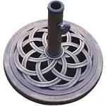 DC America 18-inch Cast Stone Umbrella Base UBP18181-BR