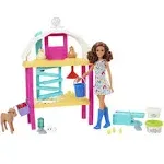 Barbie Hatch & Gather Egg Farm Playset