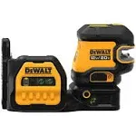 DeWalt DCLE34520GB 20V MAX* Cordless 5-Spot Green Line Laser (Tool Only)