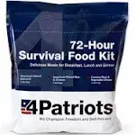 4Patriots 72-Hour Emergency Food Supply Survival Kit