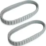 (2 Pack) Replacement Gray Tracks for Maytronics Dolphin Robotic Pool Cleaners wi