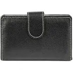 Mundi Rio Leather Indexer Wallet - Black - One Size