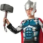 Official Marvel Thor Superhero Halloween Birthday Stag Do Costume Hammer Prop