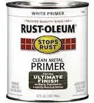 Rust-Oleum White Clean Metal Primer - 1 qt