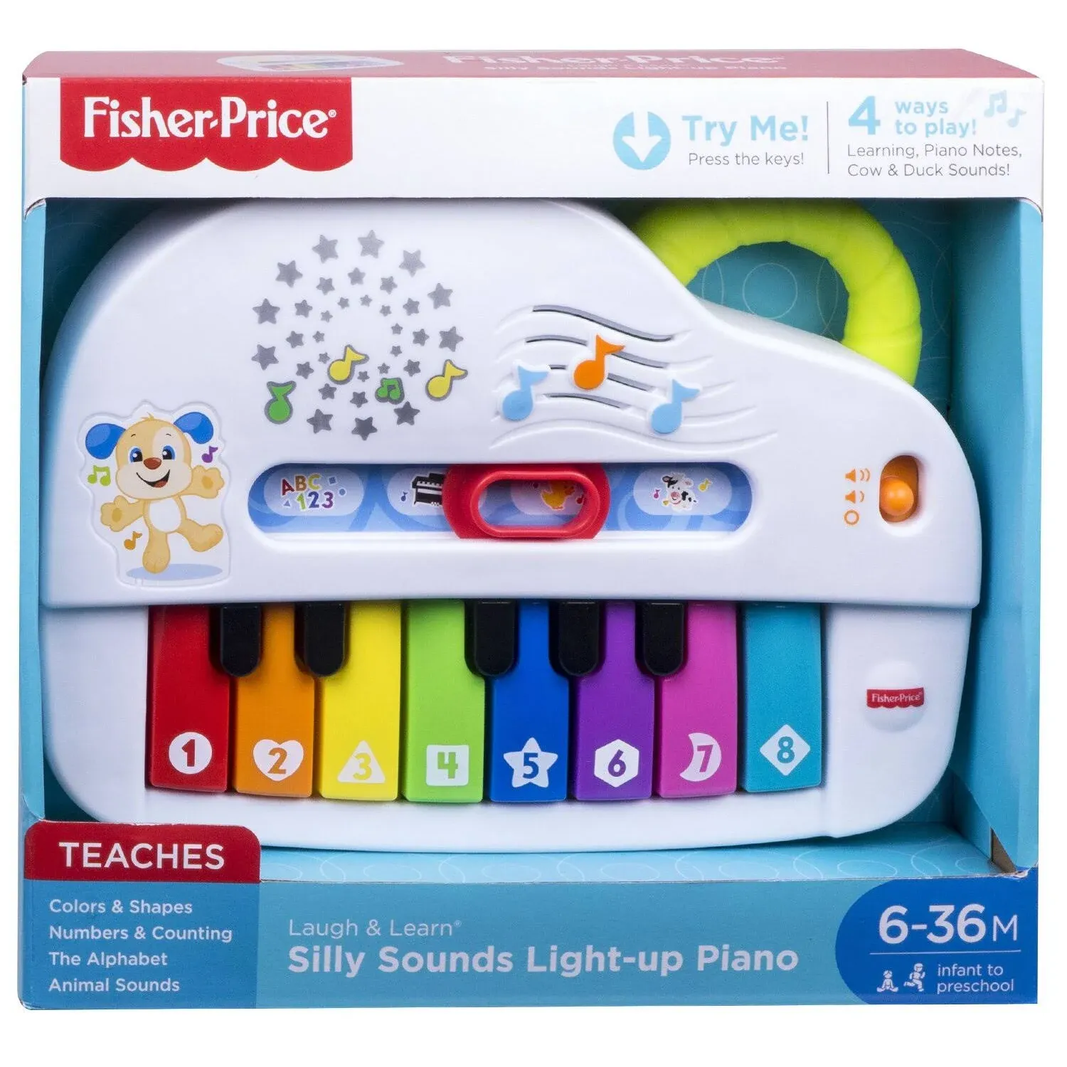 Fisher Price Laugh & Learn Silly Sounds Light Up Piano