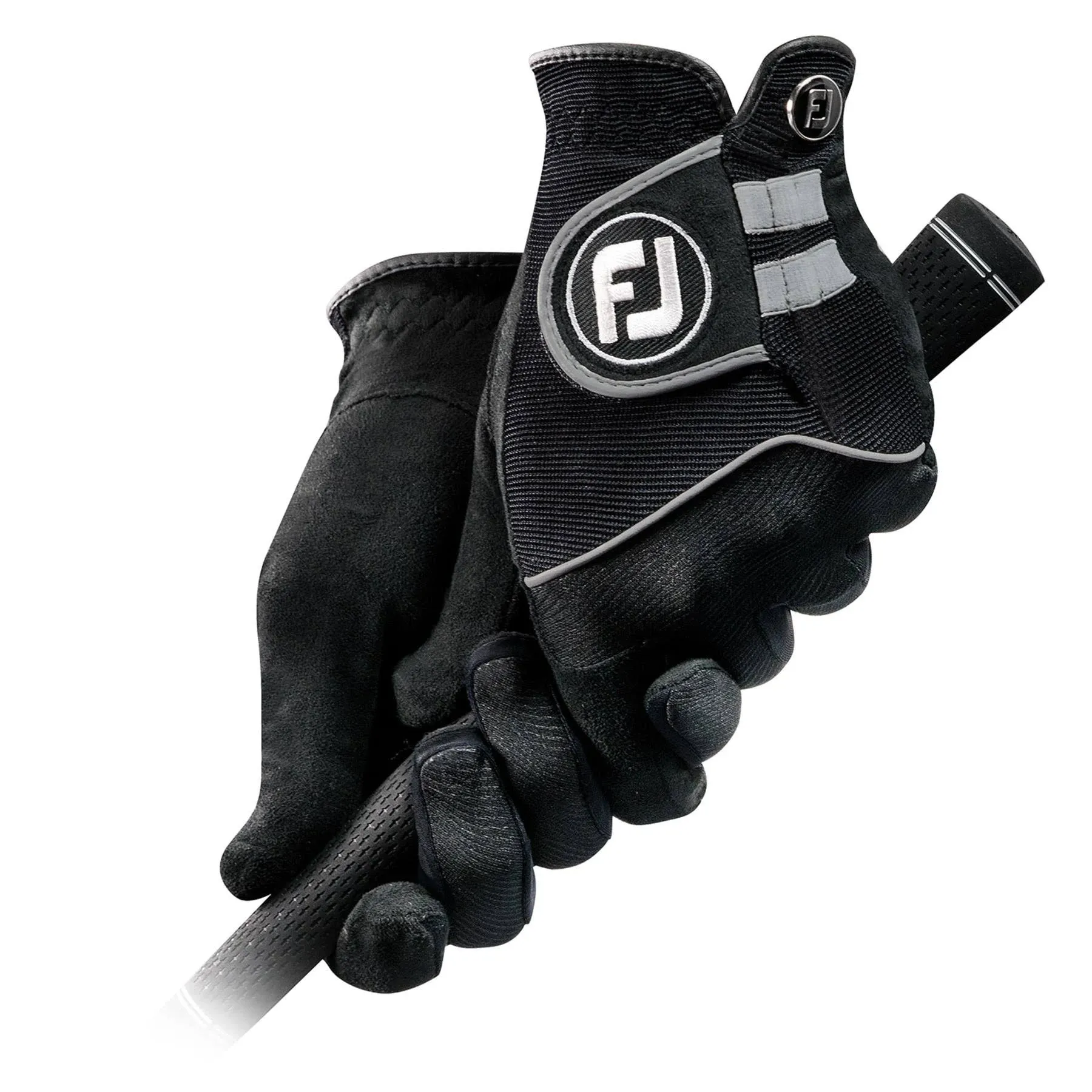 FootJoy RainGrip Pair Golf Gloves Cadet Small / Black