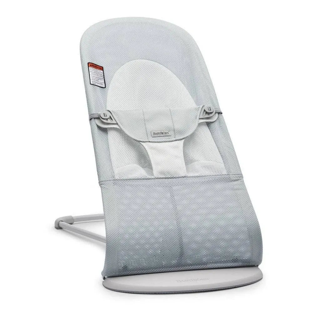 BabyBjörn Bouncer Balance Soft, Mesh - Silver/White