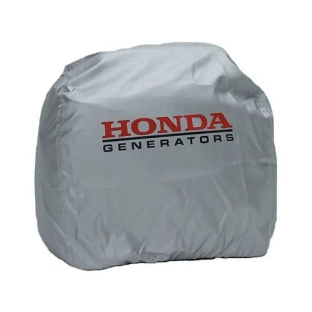 Honda Generator Cover (08P58-Z28-00S) Silver, Standard Logo for