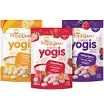 Happy Baby Organics Yogis Freeze-Dried Yogurt & Fruit Snacks, 3 Flavor Variety Pack, 1 Ounce (Pack of 3)