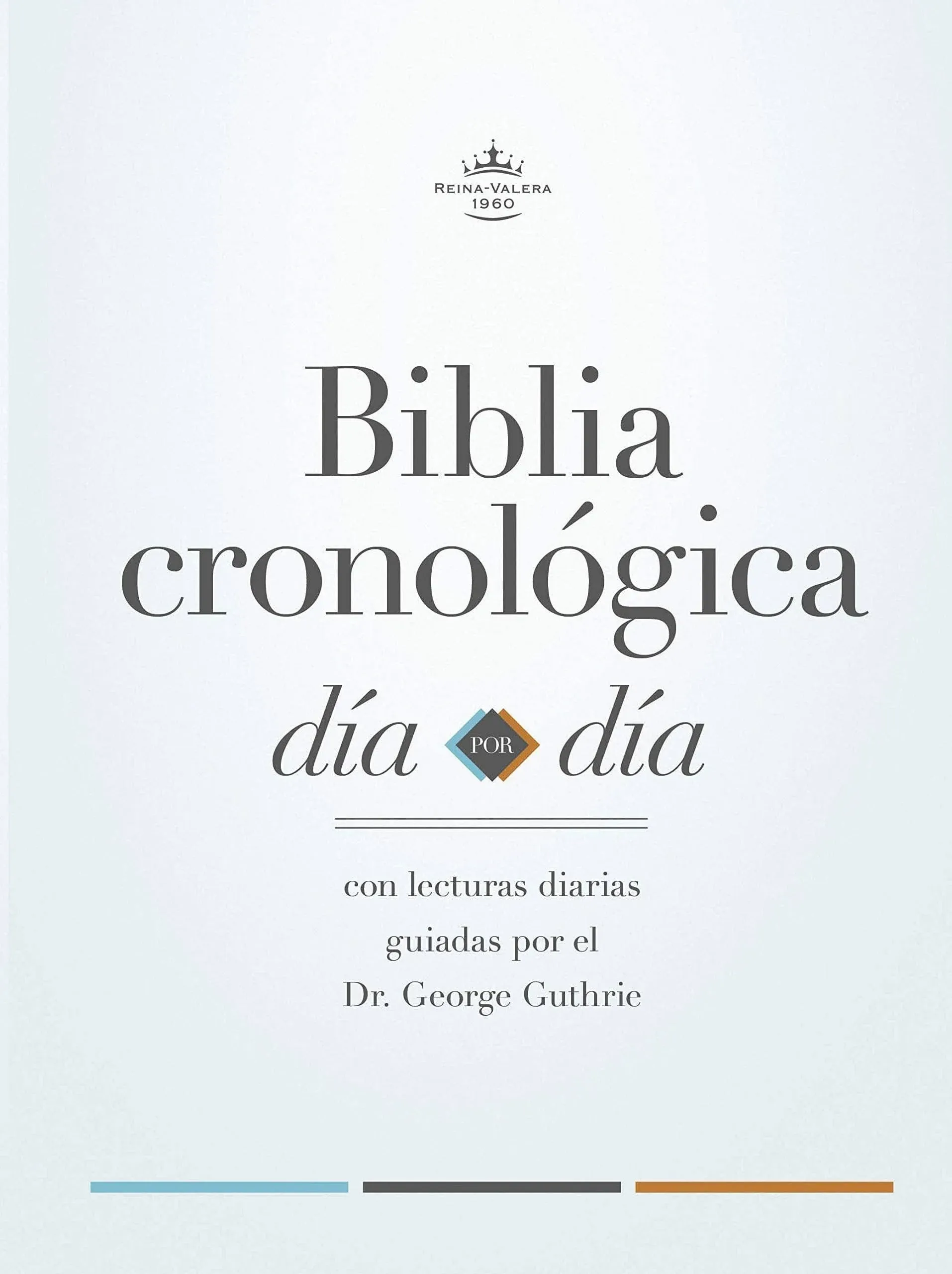 Rvr 1960 Biblia Cronológica, Día Por Día, Tapa Dura [Book]