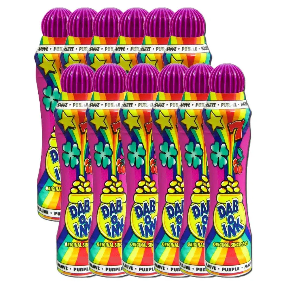 Dab-O-Ink Bingo Dauber 3oz Dozen (Green)