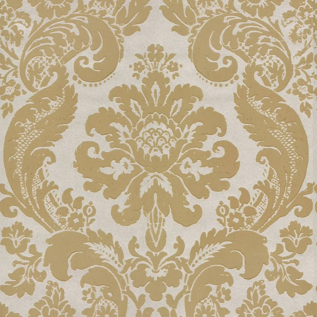 Shadow Khaki Damask Wallpaper - Traditional - Wallpaper - by Brewster Home Fashions | Houzz