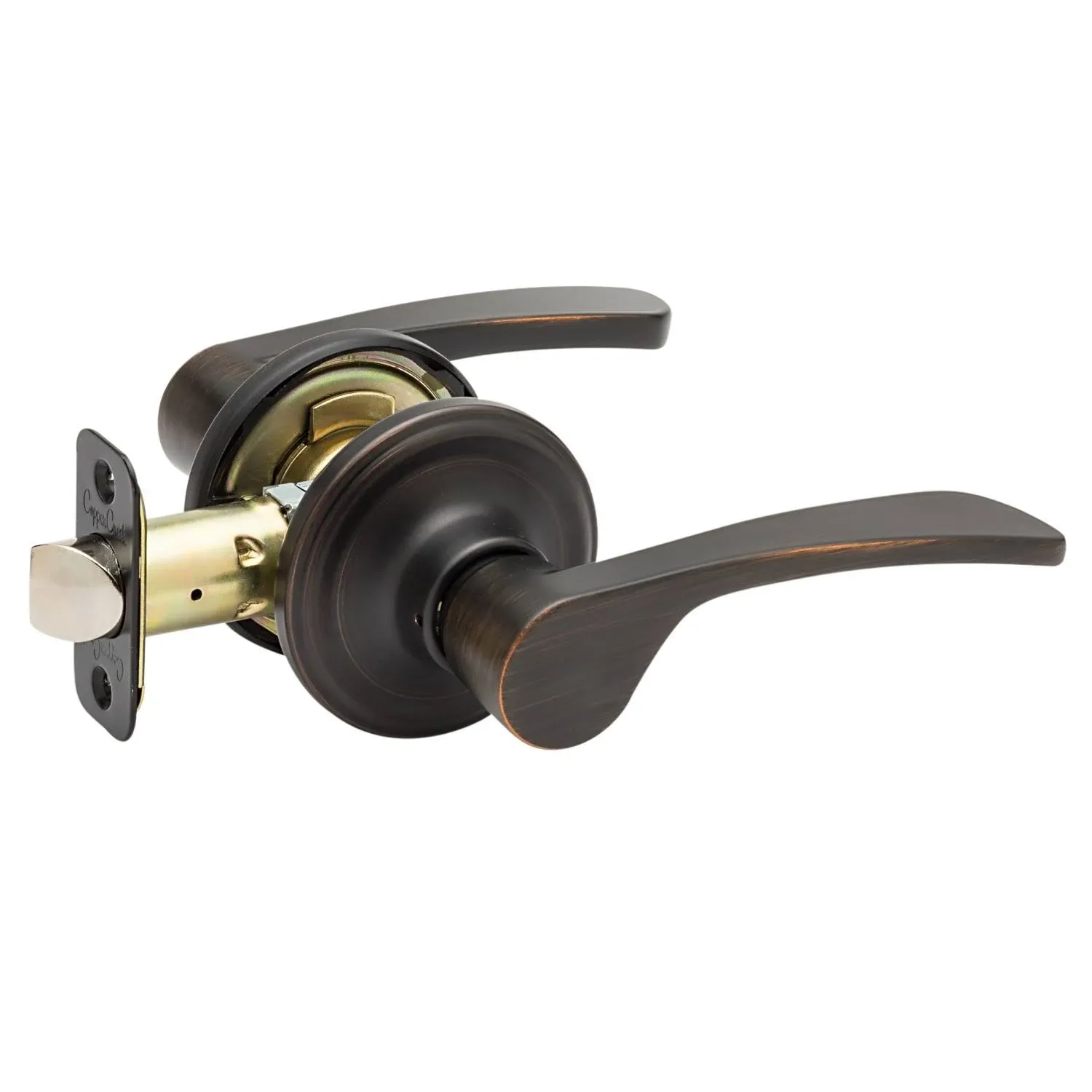 Copper Creek KL2220PS Scandinavian Passage Kasha Non-Handed Lever, Polished Stainless