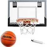 Franklin Sports Mini Basketball Hoops - Indoor Over The Door Mini Hoop + Basketball Sets - Perfect Game Accessory for Bedroom + Office