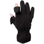 Freehands Men's Stretch Thinsulate Gloves, Large, Black