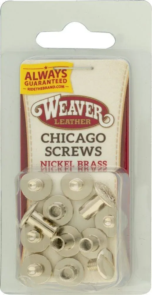 Brass Chicago Screw Pack