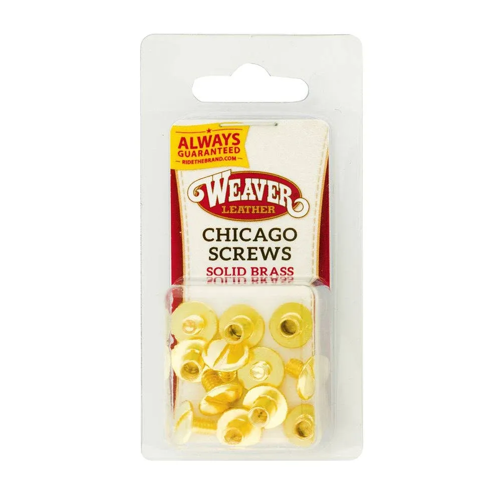 Brass Chicago Screw Pack