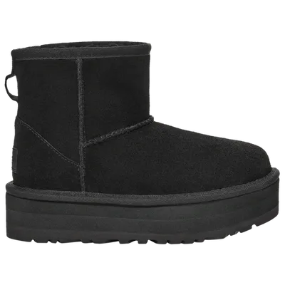 Kids' Classic Mini Platform Boot In Black