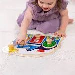 Melissa Doug First Shapes Jumbo Knob Puzzle