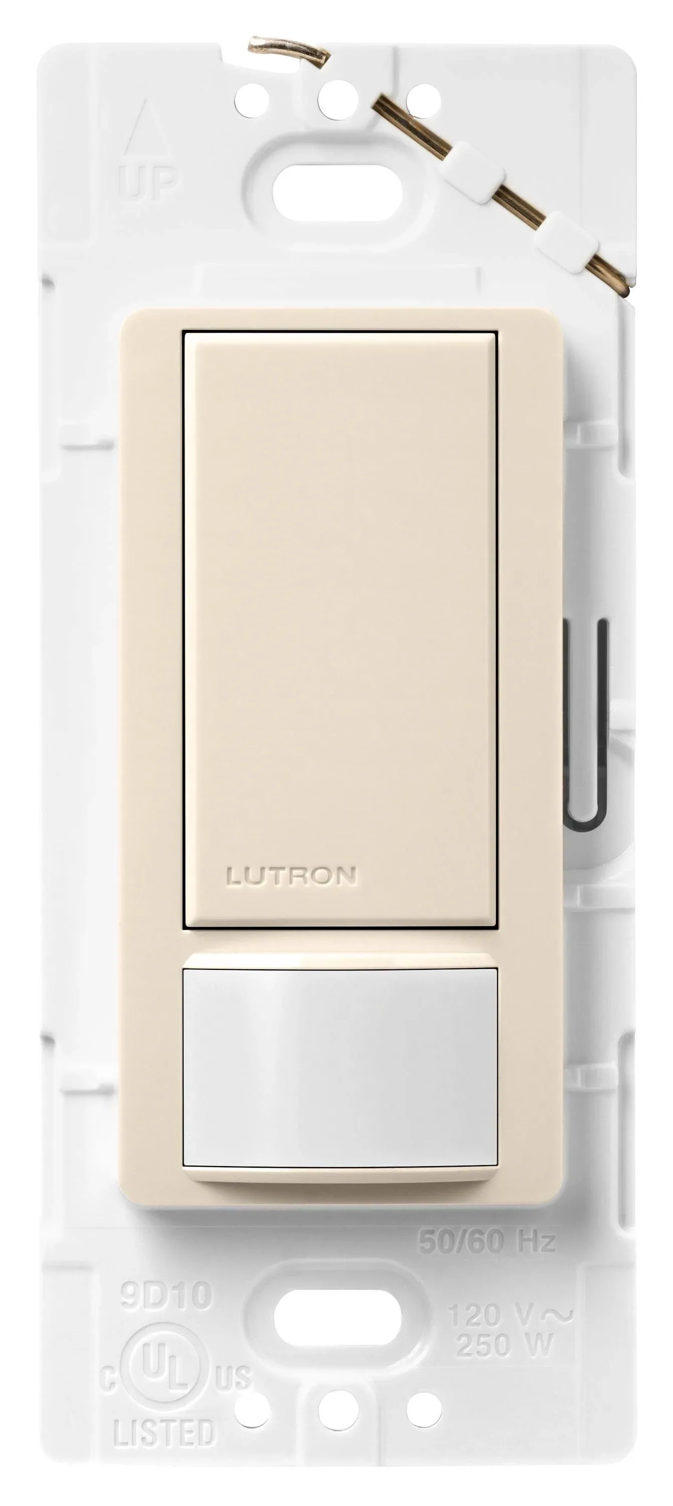 Lutron MS-OPS2-LA Maestro Occupancy Sensor Switch - Single-Pole - Light Almond