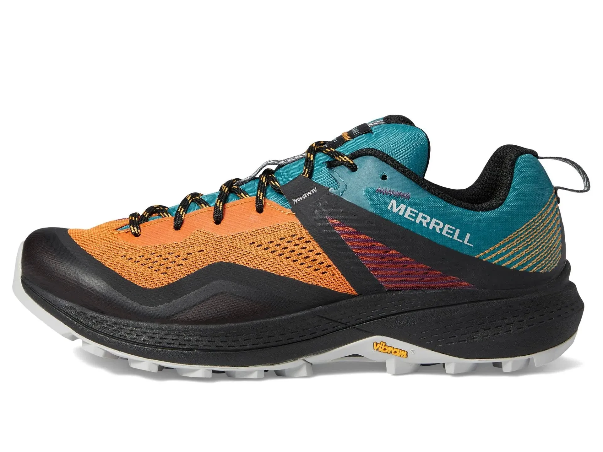 Merrell Womens Size 10 MQM 3 Charcoal Teal Trail Running Hiking Sneakers Shoes