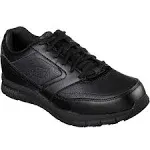 Skechers Nampa Slip-Resistant Men's Work Shoes - Black