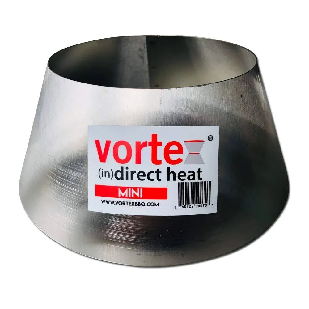 Mini BBQ Vortex Direct Cooking Charcoal Grill Accessory Cone