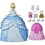 Disney Princess Secret Styles Fashion Surprise Cinderella, Mini Doll Playset with Extra Clothes and Accessories, Toy for Girls 4 and Up