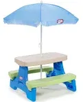 Little Tikes Easy Store Jr. Picnic Table with Umbrella