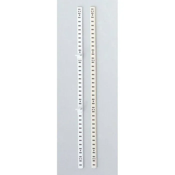 KV #255WH-24&#034; PILASTER STRIP STEEL, WHITE EPOXY FINISH, 24&#034; LENGTH, 5/8&#034; WIDTH