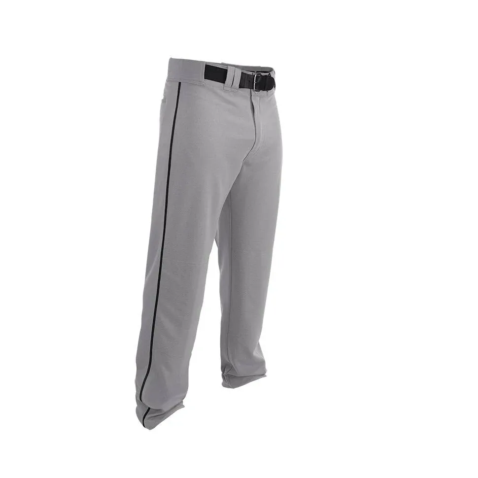 Easton Rival+ Piped Baseball Pant Youth L / White/Navy