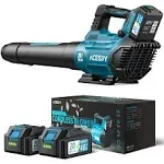 AceSky Leaf Blower Cordless 580CFM/160MPH 3 Speed Levels Electric Cordless Leaf