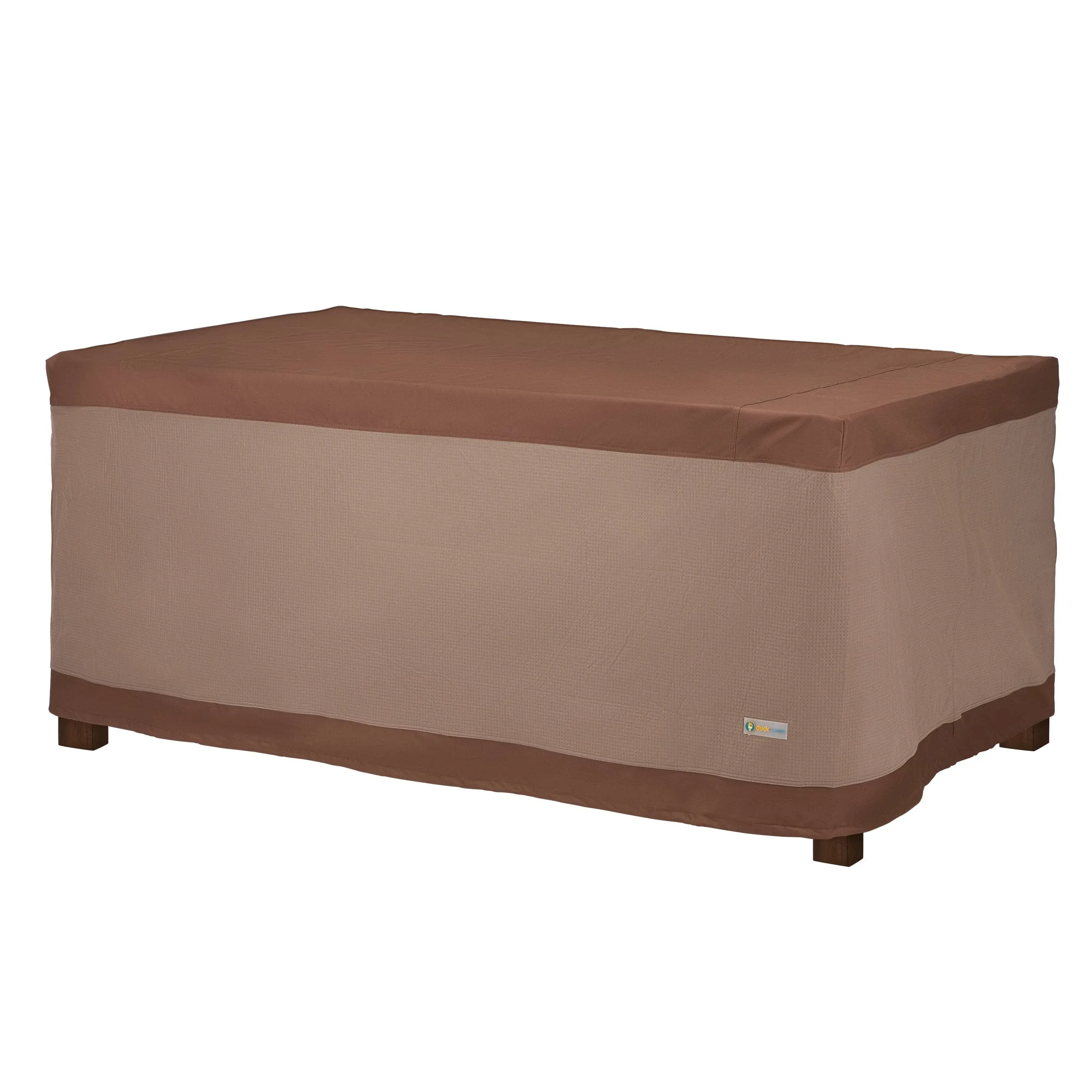 Ultimate Brown Patio Rectangular Table Cover, 84"W x 44"D x 32"H