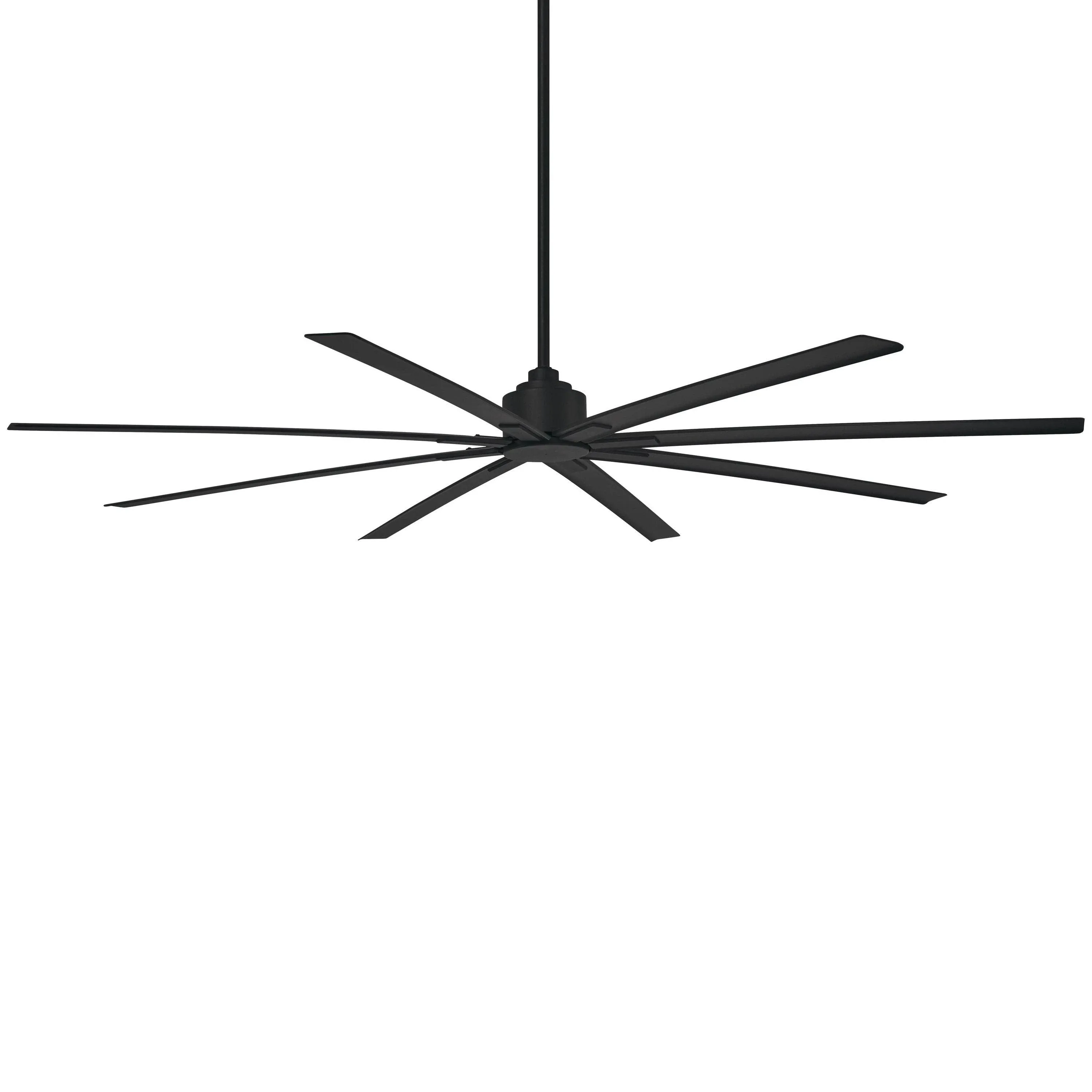 Xtreme H2O 84" Large Windmill Outdoor Ceiling Fan with Remote, Coal