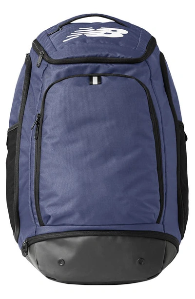 Shop New Balance Team Travel Backpack In Navy