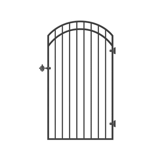 Nuvo Iron GGI0440-RG02-AG03 Ornamental Gate, 33 in W, 68 in H, Iron