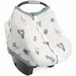 Little Unicorn Muslin Car Seat Canopy Succulent Prickle Pots