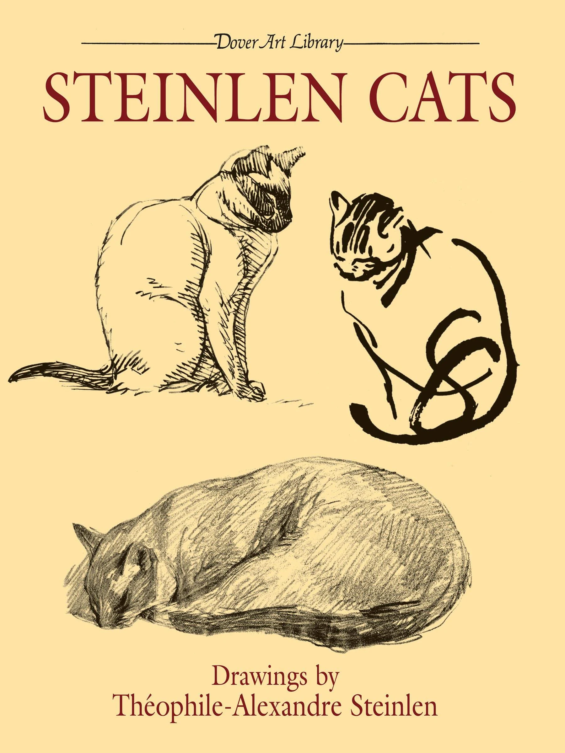 Steinlen Cats (Dover Art Library) by  Theophile Alexandre Steinlen - Paperback - 1980 - from Diatrope Books (SKU: 21734)