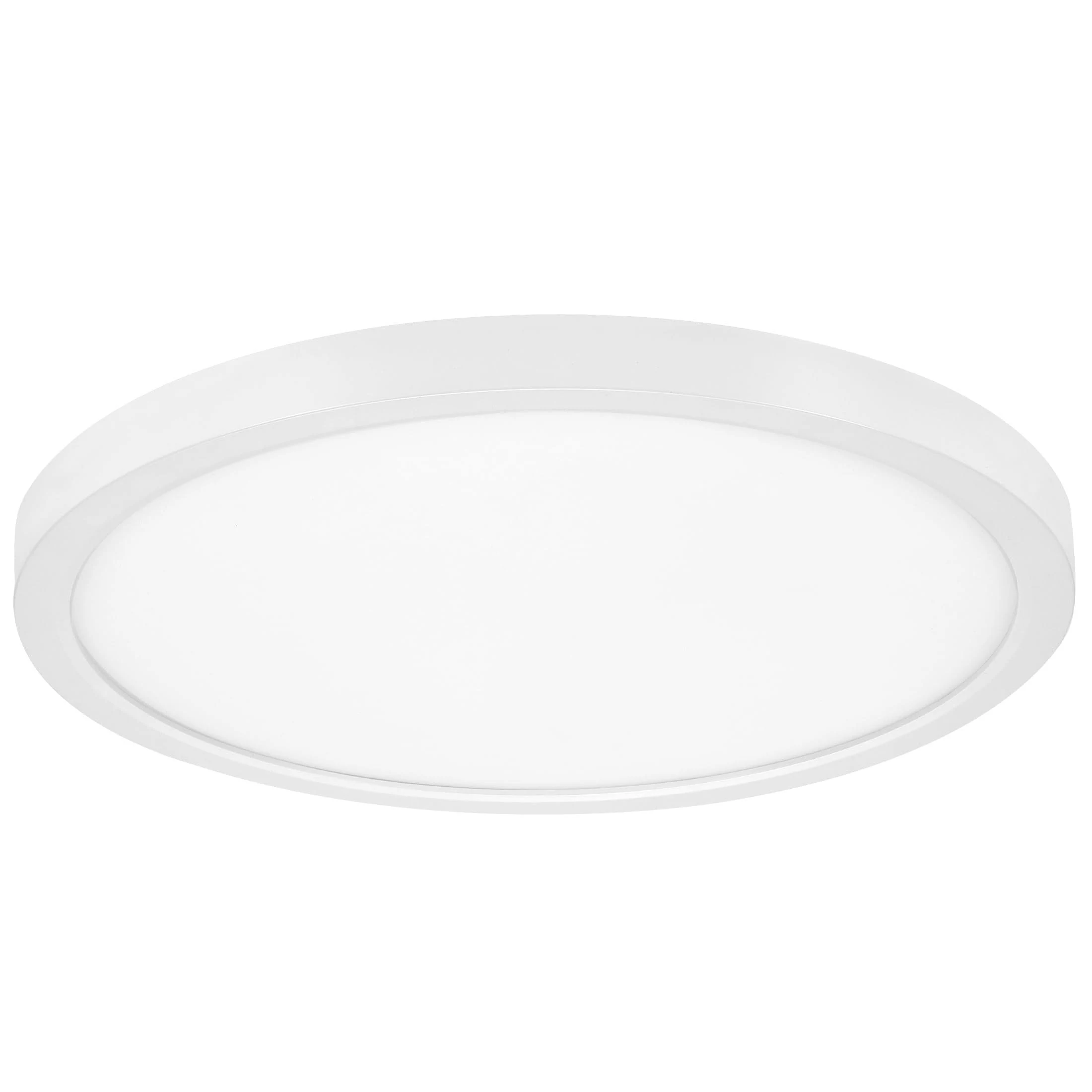 Maxxima 14 in. LED Flush Mount Ceiling Light, 5 CCT 2700K-5000K, 2500 Lumens, White