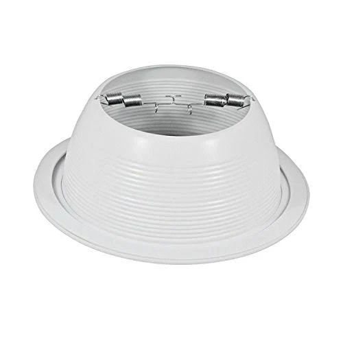 6” Inch Recessed Can Light White Baffle Trim Replaces Halo 310W R/PAR30 24 Pack