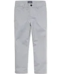 The Children's Place Boys Stretch Chino Pants,Fin Gray Single,6