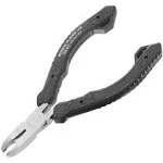 Engineer pz-57 Mini sized Gripping Pliers / Screw Extractors (non-slip jaws for quick removal of damaged screws), ESD safe. Made In Japan. M2 neji-saurus, Black