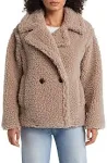 UGG Women's Gertrude Short Teddy Coat