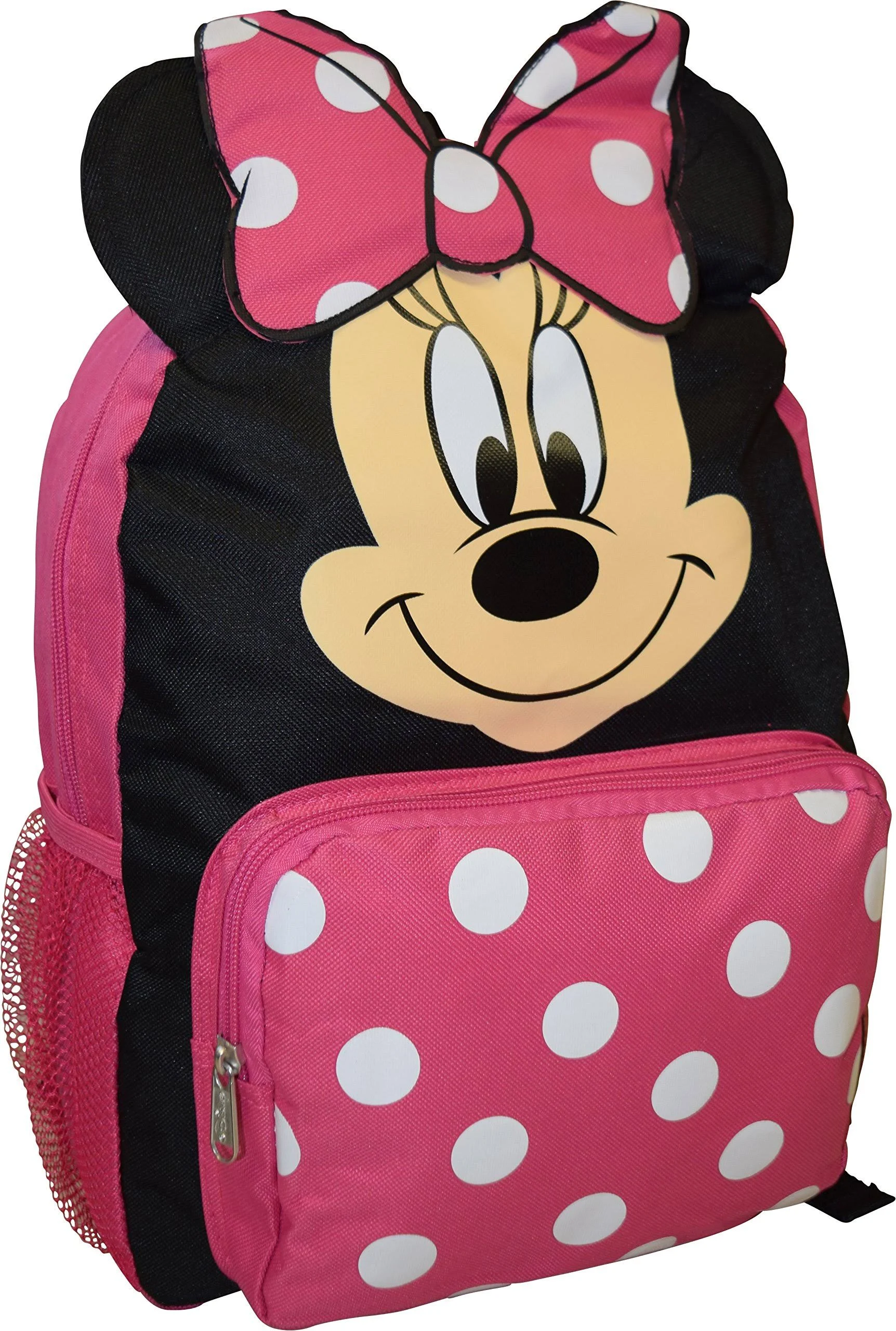 Disney Minnie Mouse Big Face 14&#034; School Bag Backpack