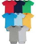 Onesies Brand baby-boys 8-Pack Short Sleeve Mix & Match Bodysuits