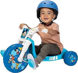 Mickey Mouse 10" Fly Wheel Kids' Tricycle with Electronic Sound - Blue